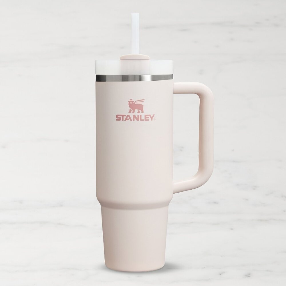 Stanely 30 oz Quencher Water Bottle Rose Quartz